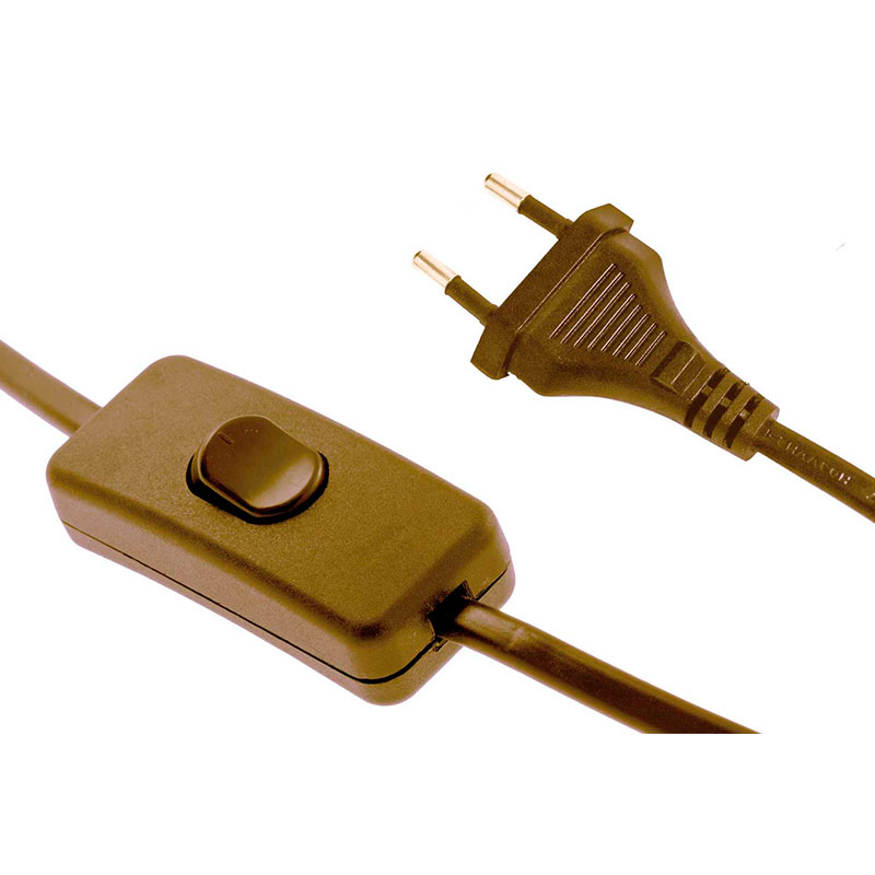 CONEXIÓN CON INTERRUPTOR DORADO
