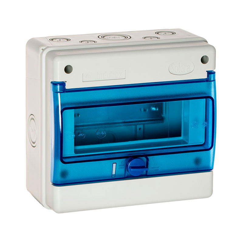 CAJA DISTRIBUCIÓN SUPERFICIE 8 ELEMENTOS IP65