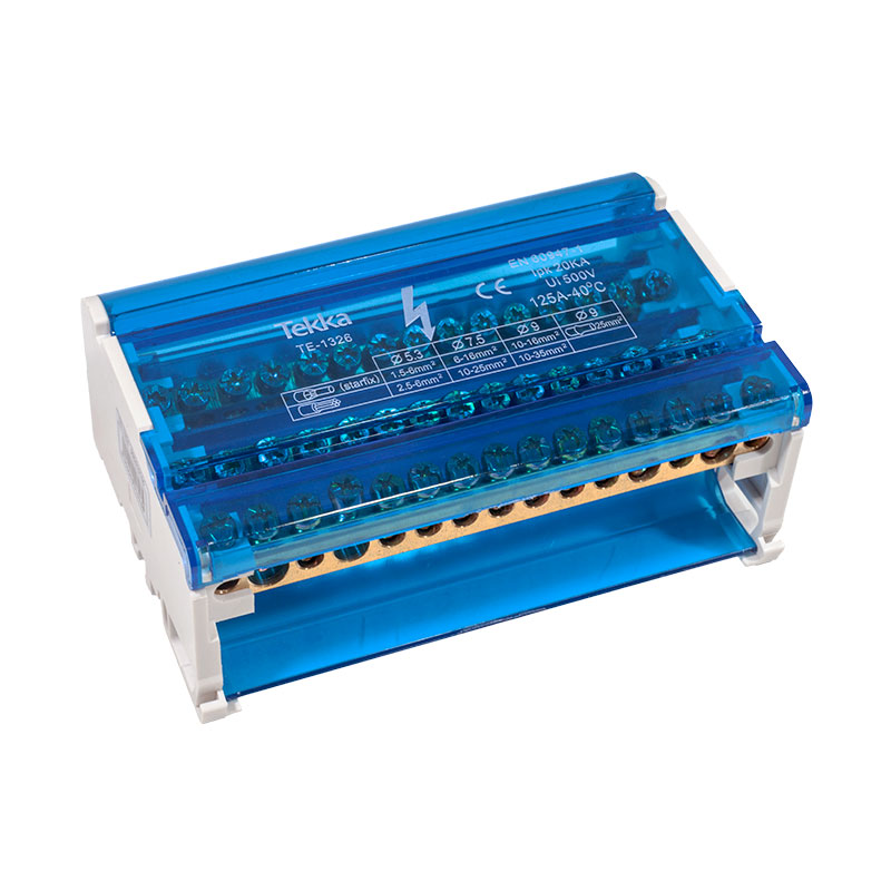 REPARTIDOR DE FASE 4P 88X132X51 MM (ANT. REF.TE-1326)