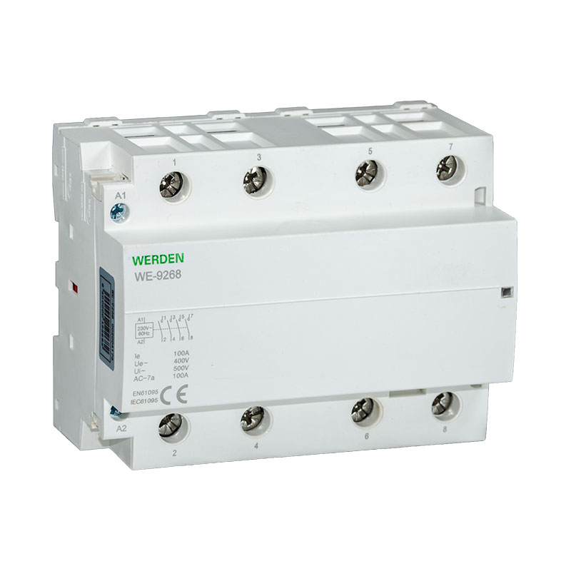 CONTACTOR MODULAR 108 MM 4P 100 A 38 KW