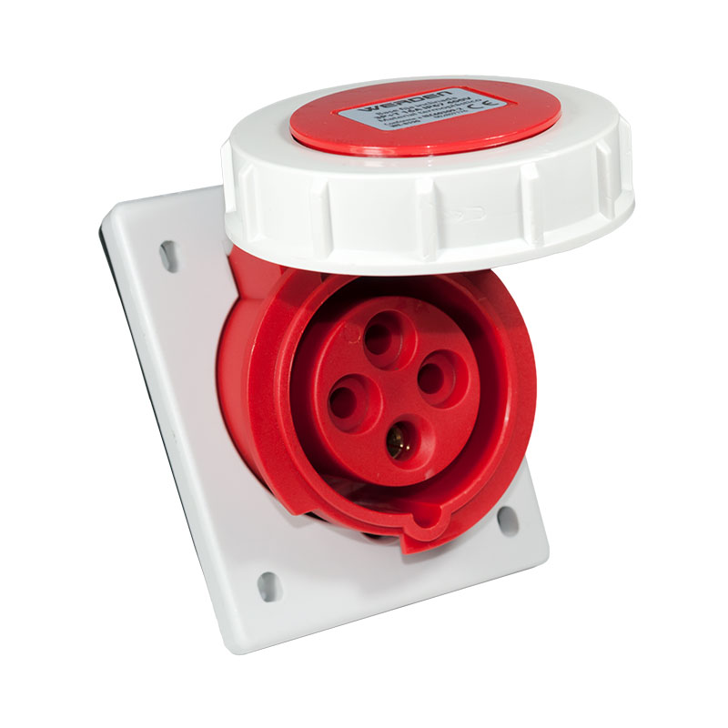 BASE FIJA INCLINADA 3P+T 32 A IP67