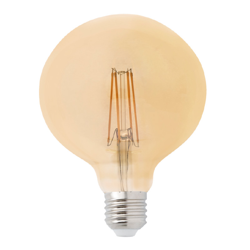 LÁMPARA GLOBO 95 MM FILAMENTO LED E27 8 W 2200K