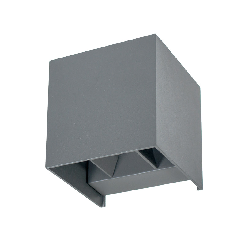 APLIQUE SUP. AJUSTABLE 2 X 5W. IP65 GRIS OSCURO