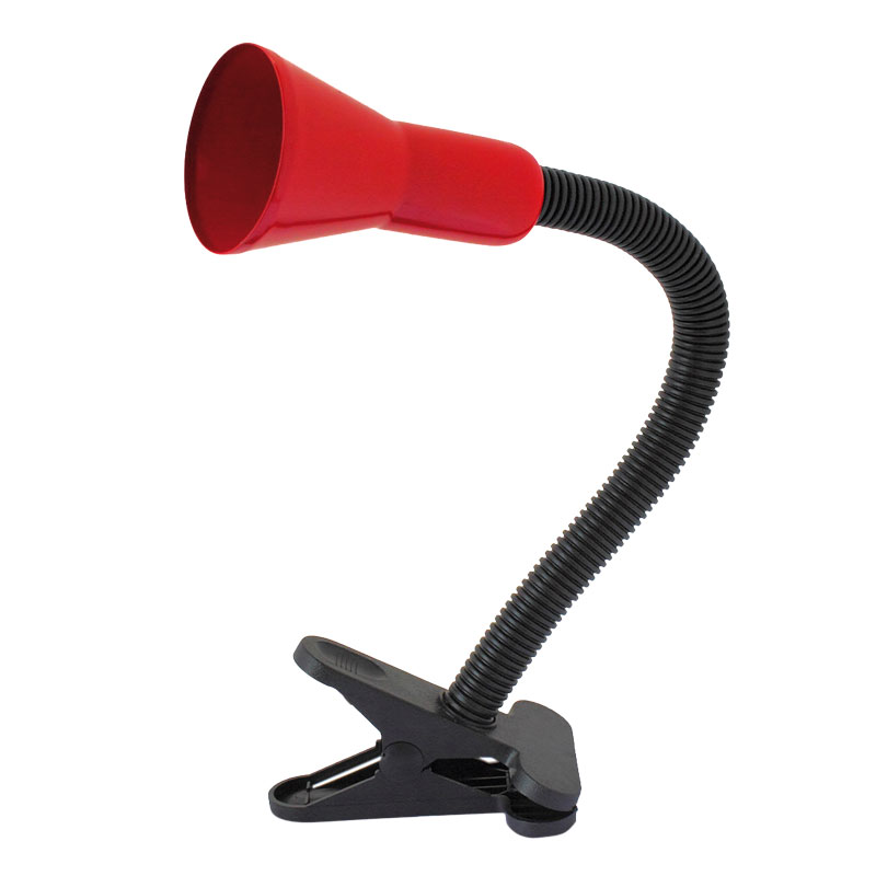 FLEXO PINZA E14 ROJO