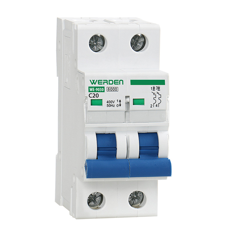 INTERRUPTOR MAGNETOTÉRMICO 2 P 20 A 6KA