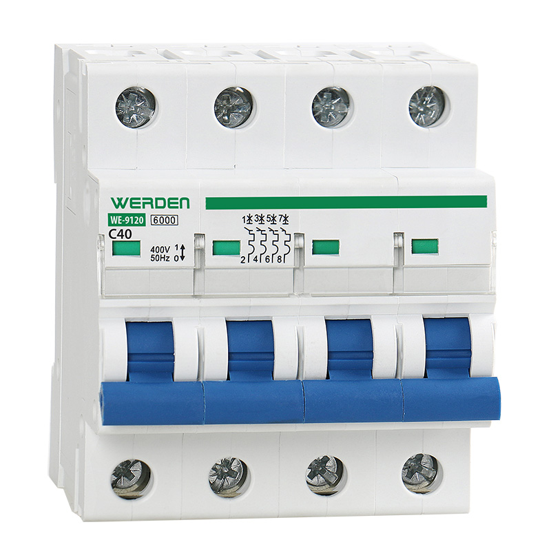 INTERRUPTOR MAGNETOTÉRMICO 4 P 40 A 6 KA