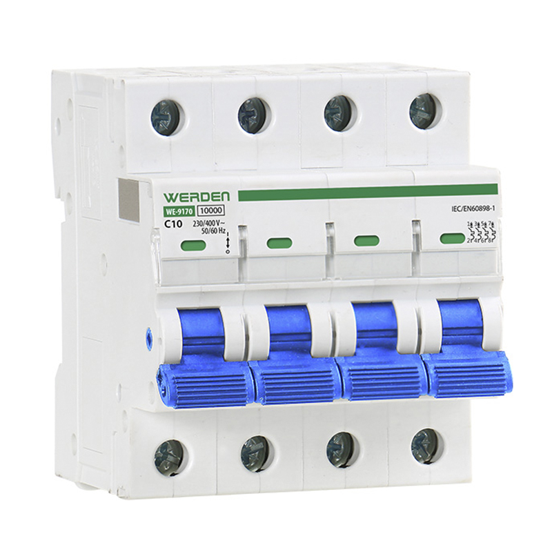 INTERRUPTOR MAGNETOTÉRMICO 4 P 10 A 10 KA