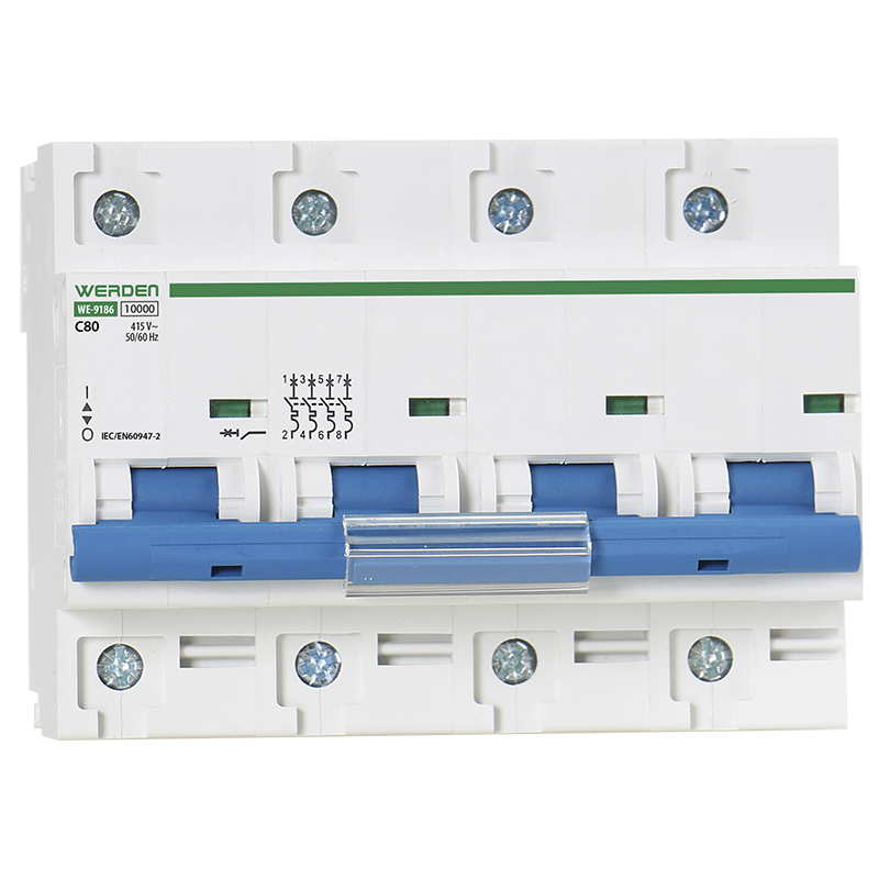 INTERRUPTOR MAGNETOTÉRMICO 4 P 80 A 10 KA