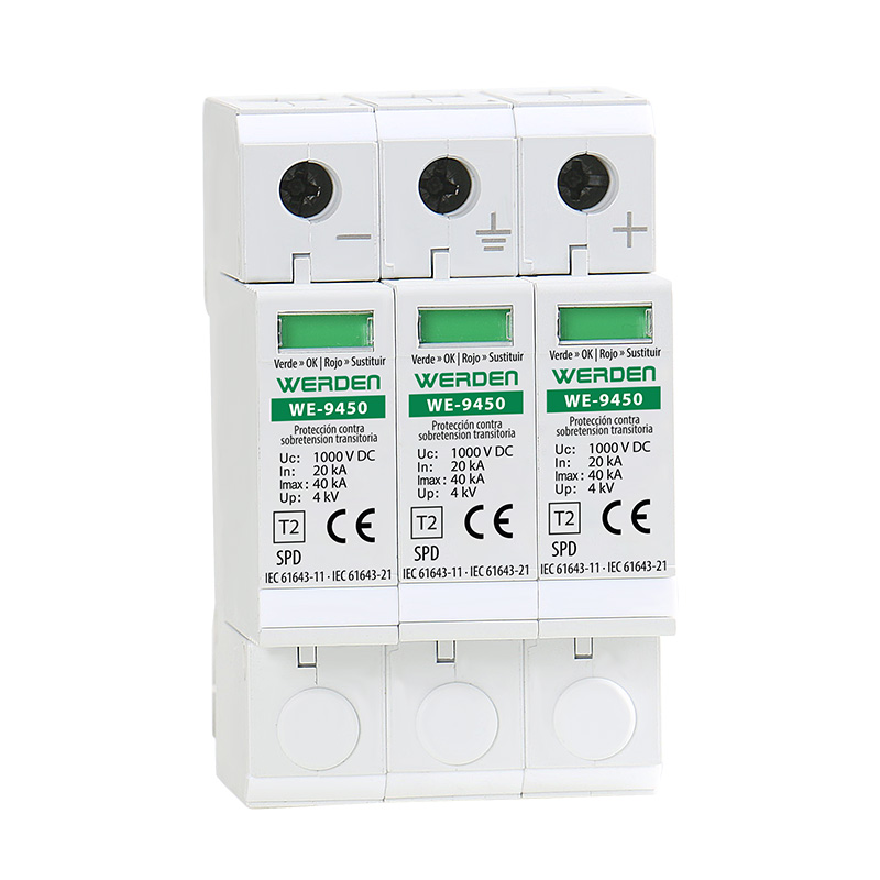 PROTECTOR SOBRETENSION PARA FOTOVOLTAICA 2P 40 KA