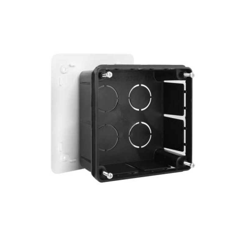 CAJA EMPOTRAR TAPA TORNILLO 100x100 MM