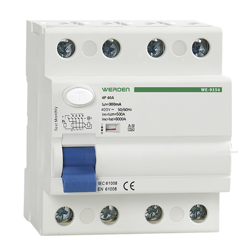 INTERRUPTOR DIFERENCIAL 4 P 40 A 300 MA CLASE A SUPERINMUNIZADO