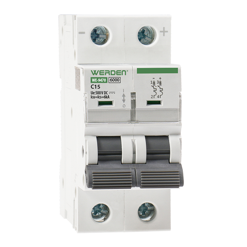 INTERRUPTOR MAGNETOTERMICO DC 2P 15A 6kA