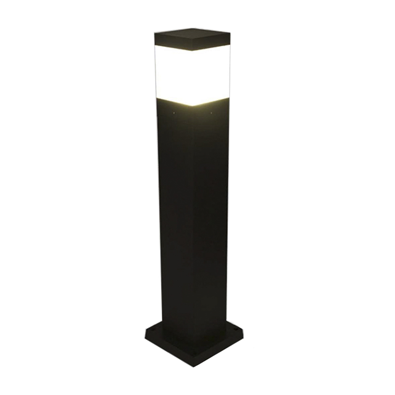 BALIZA LED CUADRADA EXTERIOR 9 W 3000K