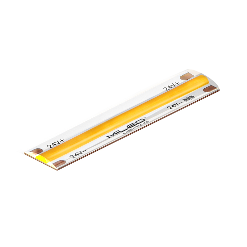 MTS. TIRA LED COB 24 V 8 MM 10,5 W/m 2700ºK IP65 (50 MTS)