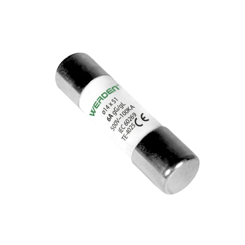 FUSIBLE CILÍNDRICO 14X51 MM T-1 6 A 