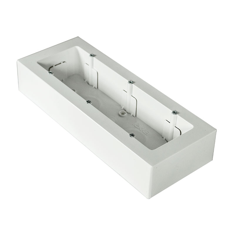 CAJA SUP. PARA MECANISMO DE EMPOTRAR 3 ELEM.