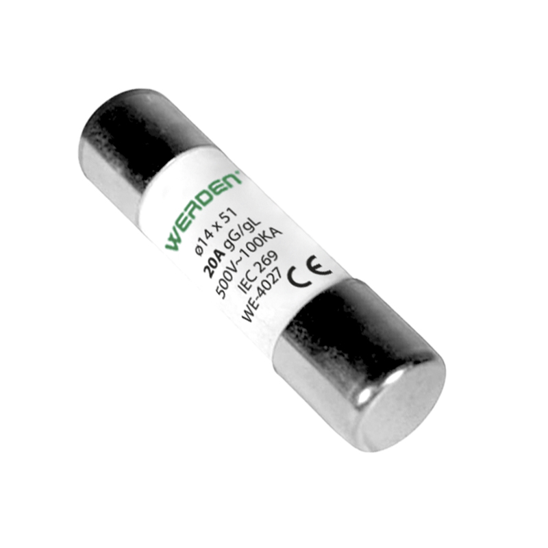 FUSIBLE CILÍNDRICO 14X51 MM T-1 20 A