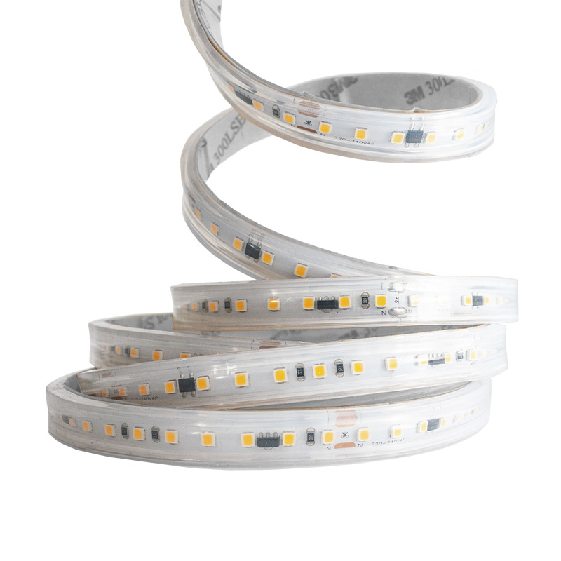 MTS. TIRA LED. AC 230 V 10 MM 12W/m 2700ºK IP65 (50 M)