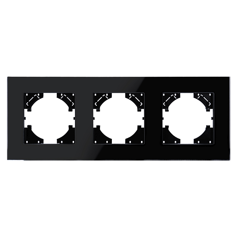 FRAME 3 ELEMENTS BLACK GLASS
