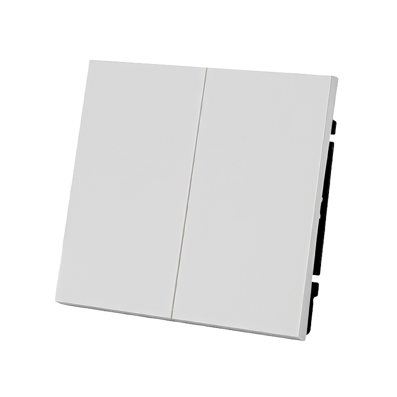 DOBLE CONMUTADOR EMPOTRAR SOHO -  BLANCO