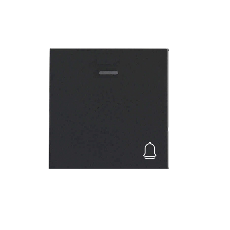 TECLA LUMINOSO CAMPANA SOHO - NEGRO SOFT 