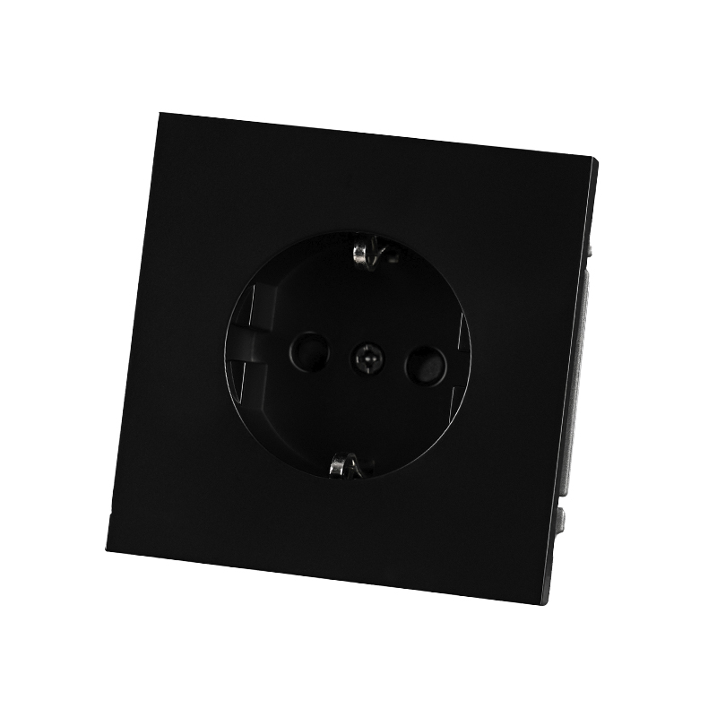 BASE SCHUKO EMPOTRAR SOHO - NEGRO SOFT