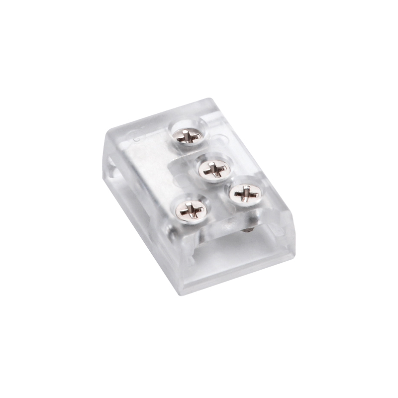 CONECTOR TIRA LED 12/24 V 10 MM MONOCOLOR TIRA - TIRA C/TORNILLO 