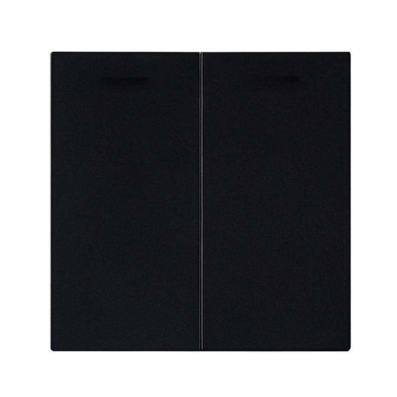 TECLA DOBLE SOHO - NEGRO SOFT