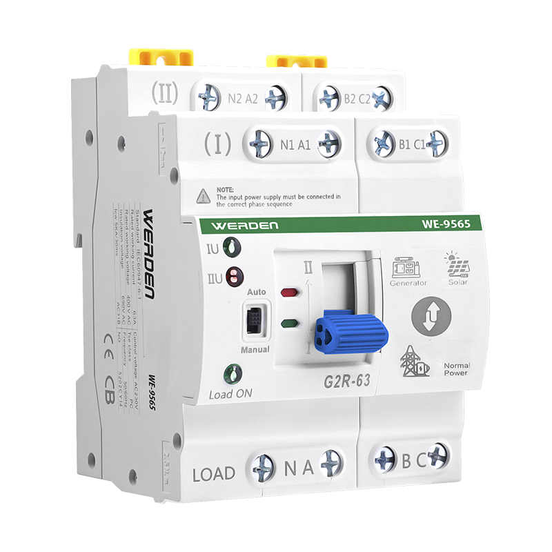 INTERRUPTOR DE TRANSFERENCIA AUTOMÁTICA 4P 63A 220V
